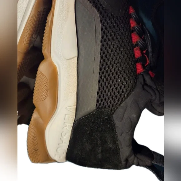 Versace Chain Reaction LowTop Sneakers (Unisex) Size 41 US Wmns Sz 10 / Men Sz 8 - Picture 14 of 16